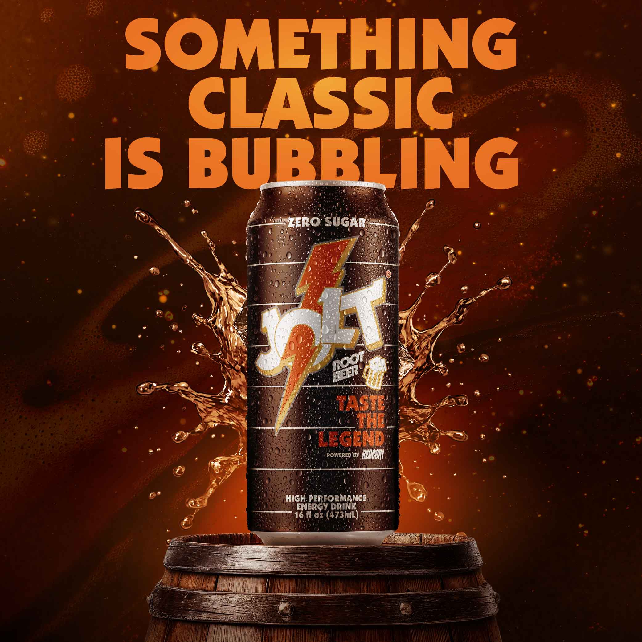 JOLT COLA Root Beer Energy Drink - Image 3